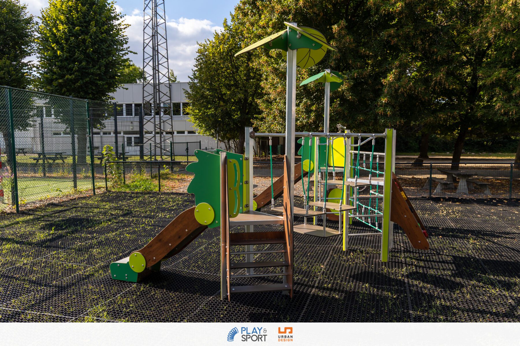 Modules de jeux à l'École Fondamentale du Sartay