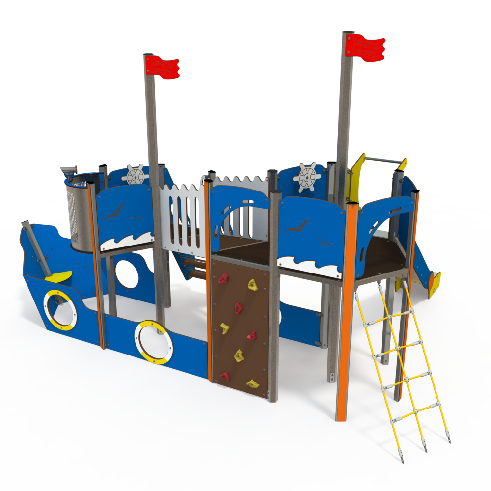 Structure de jeux CI 15-2016-T01 2 Aire de jeux thématique CI 15-2016-T01