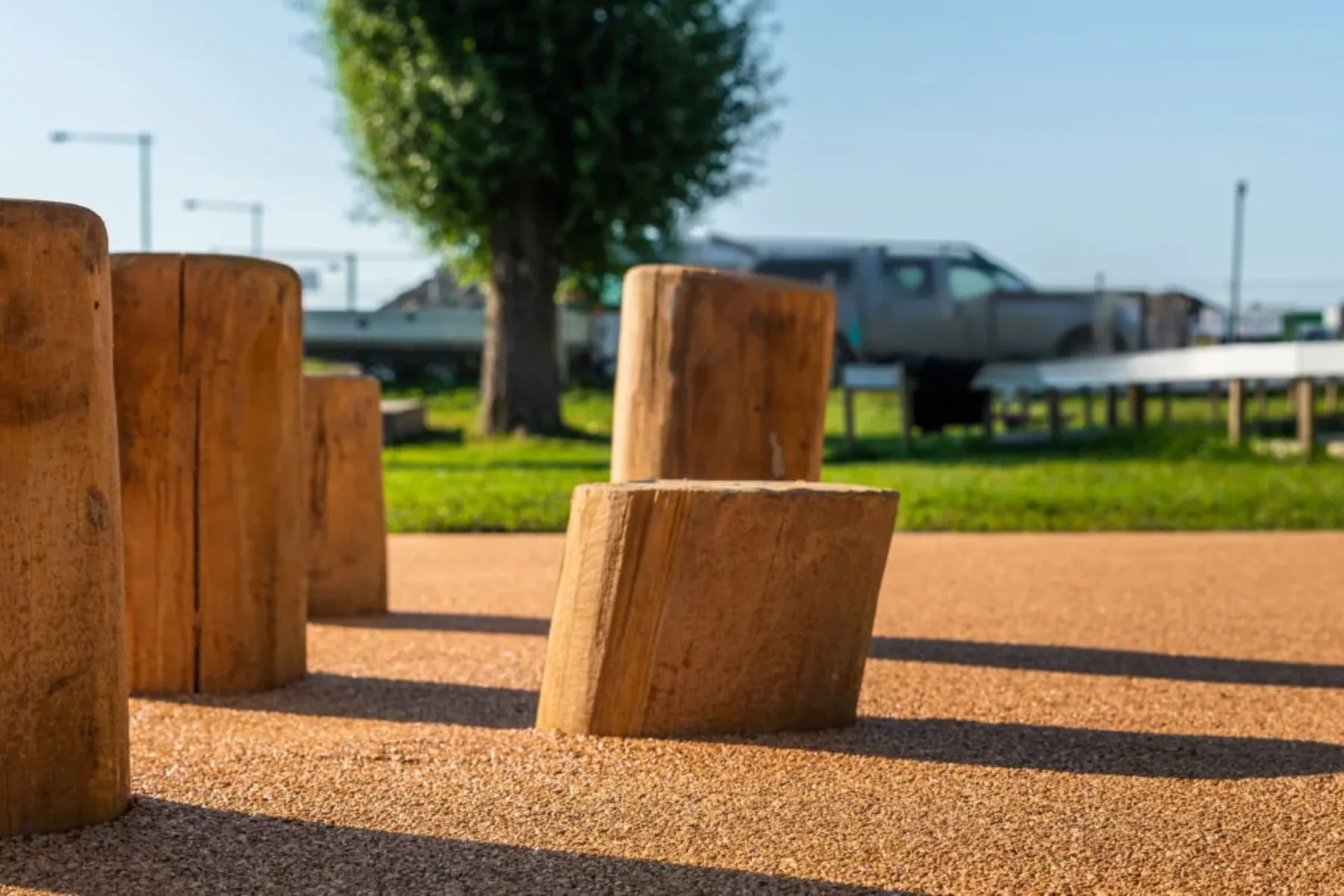Sol en liège Corkeen — Mobilier urbain