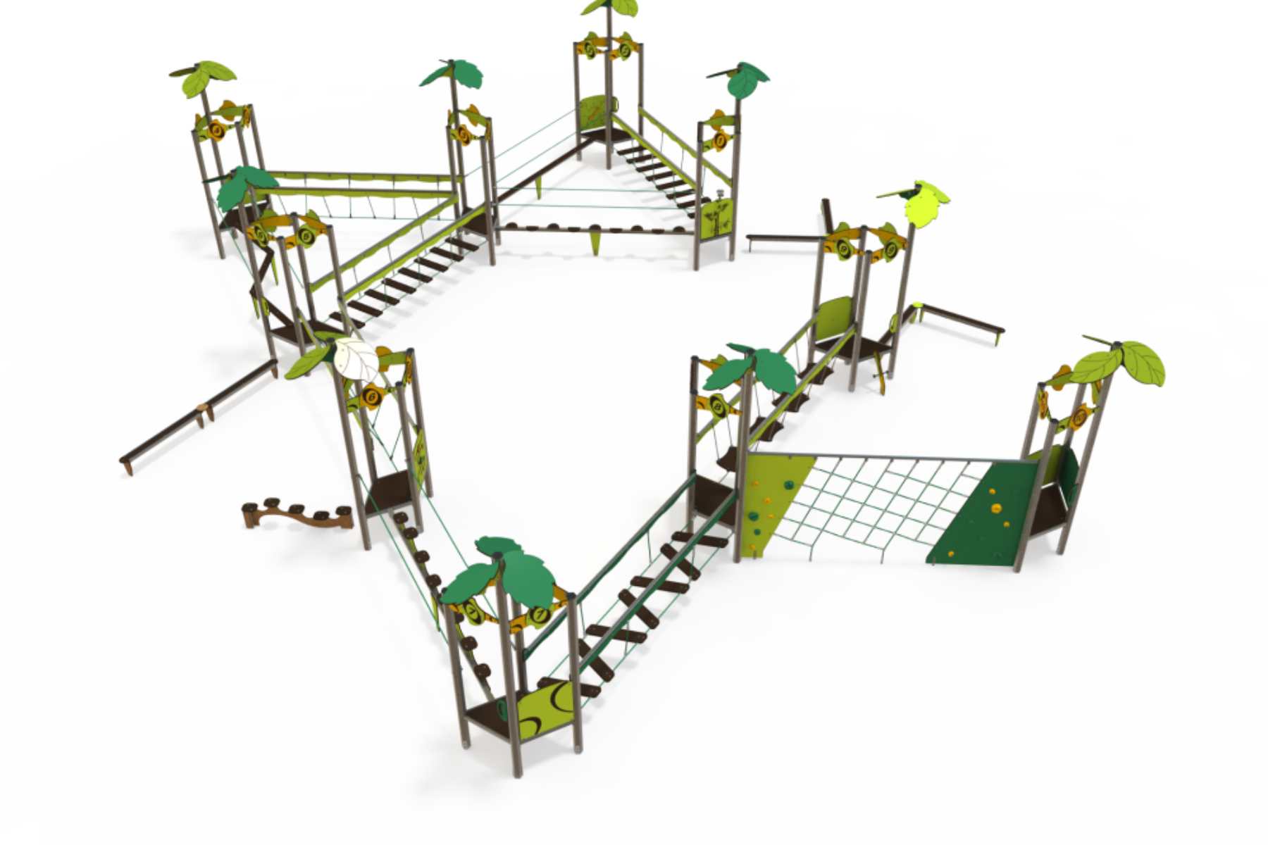 Structure de jeux EP 06-10002-P15 — Mobilier urbain