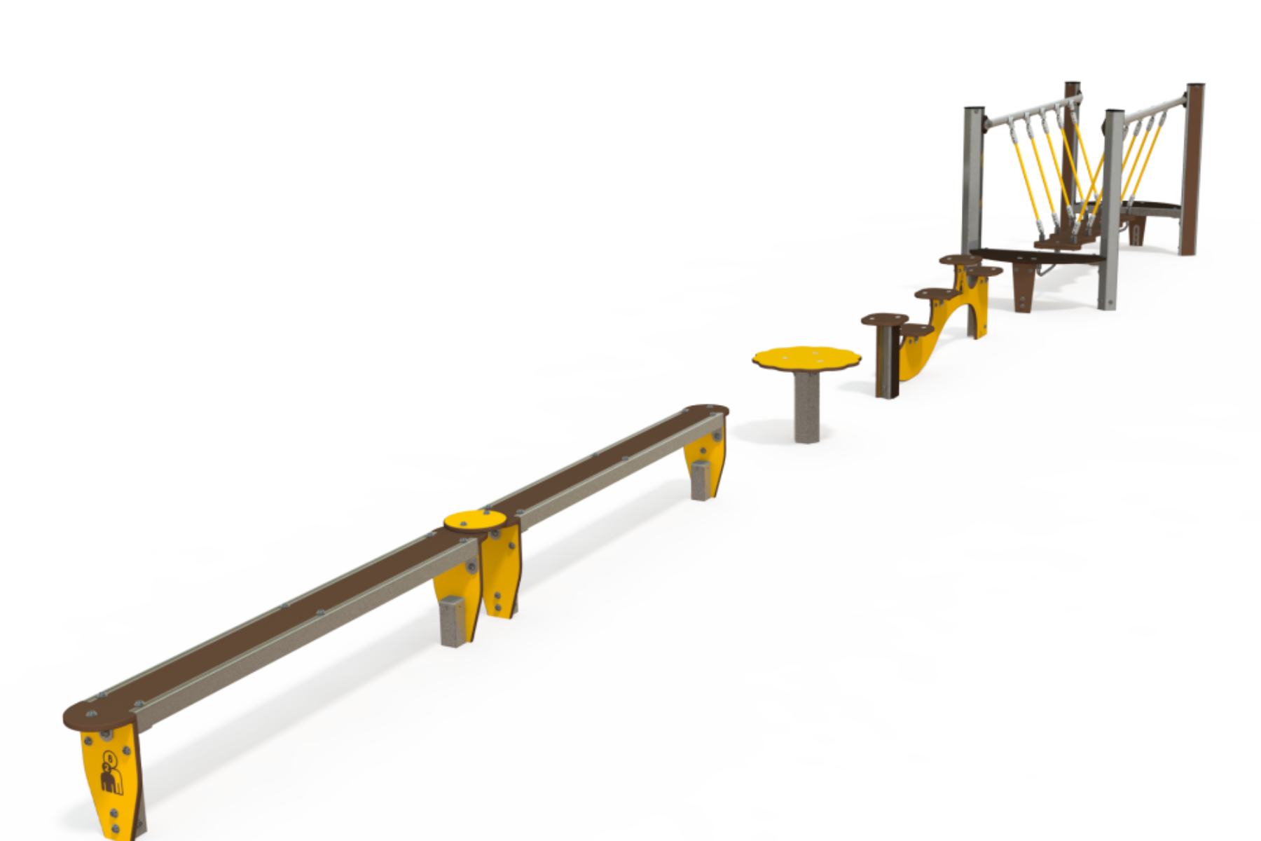 Structure de jeux EQ 03-1016-D02 — Mobilier urbain