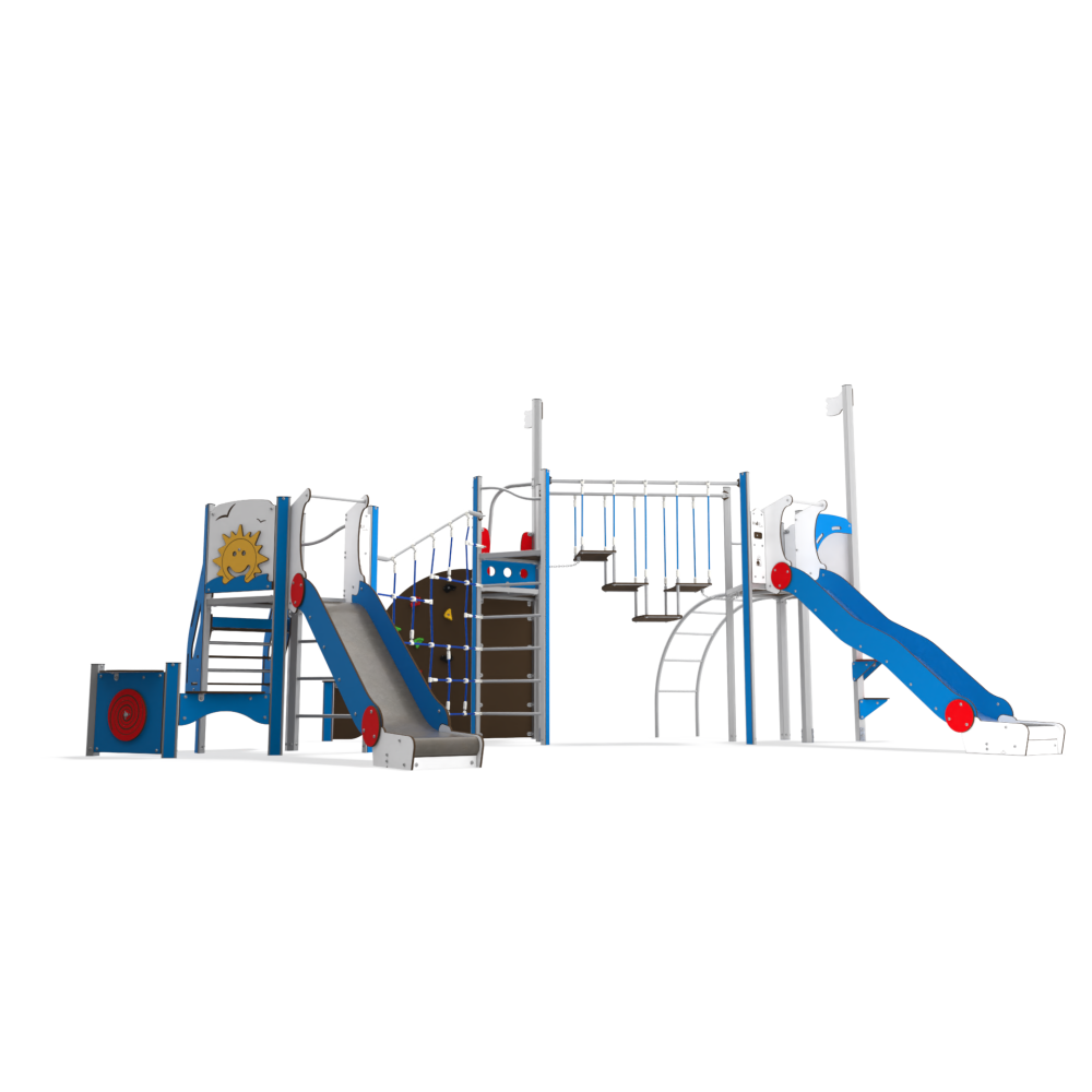 Structure de jeux EX 15-3006-Q14 1 Aire de jeux multifonction EX 15-3006-Q14