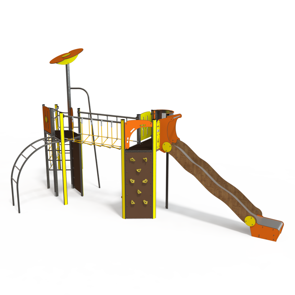 Structure de jeux ME 18-2030-I99 3 Aire de jeux multifonction ME 18-2030-I99