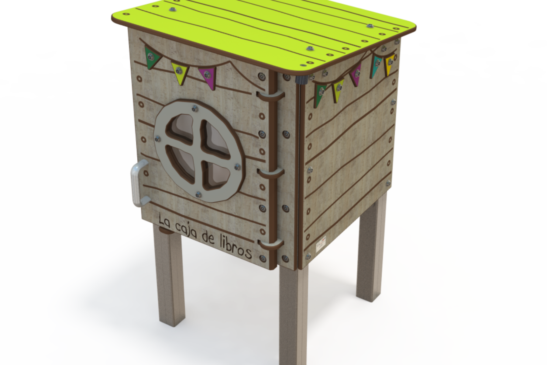 Boîte à livres MO BL-0001-29 — Mobilier urbain