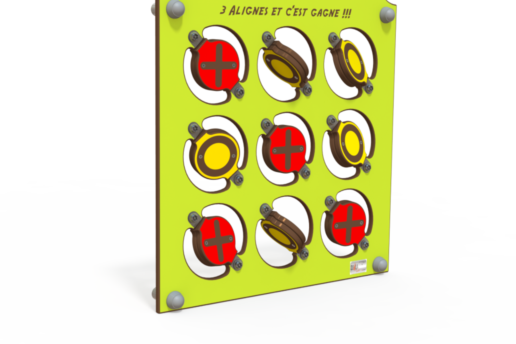 Jeu morpion MO DM-0055-15 — Mobilier urbain