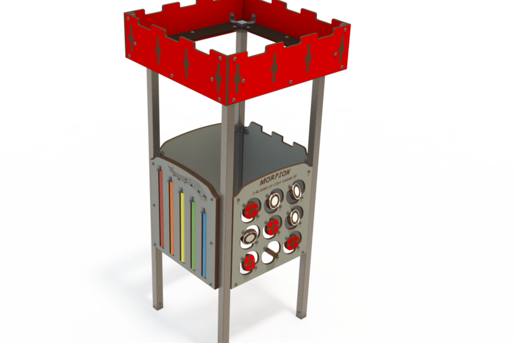 Panneau ludique MO PL-03-0086-99 — Mobilier urbain