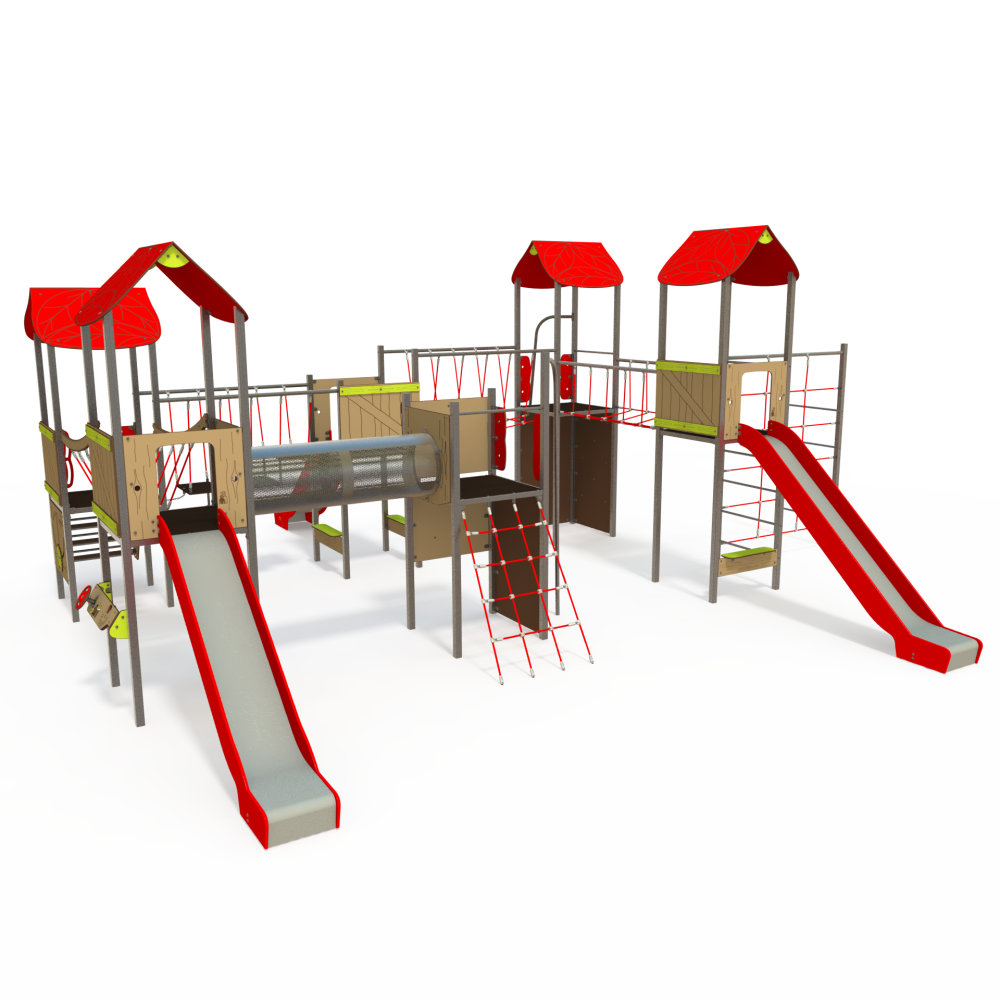 Structure de jeux SY 18-6001-S11 4 Aire de jeux multifonction SY 18-6001-S11
