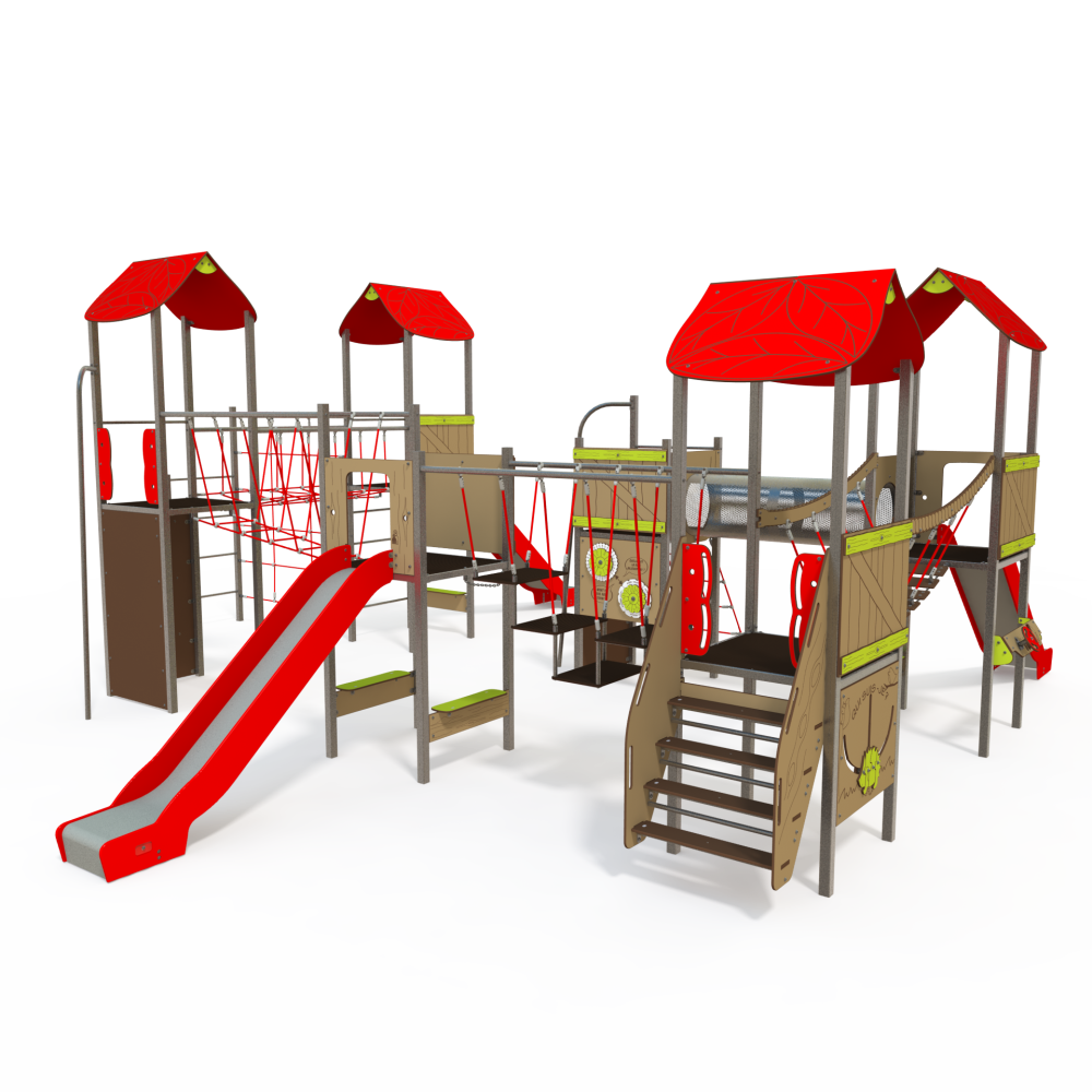 Structure de jeux SY 18-6001-S11 3 Aire de jeux thématique SY 18-6001-S11